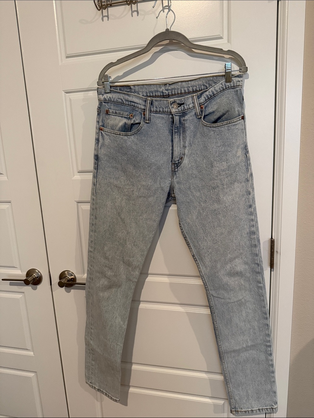 Levi's Men's Slim Straight Light Blue Jeans